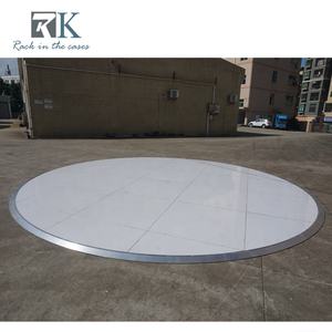 พื้นเต้นรำสีขาวสว่าง ขนาดเส้นผ่านศูนย์กลาง 6.1 เมตร สำหรับงานแต่งงาน ลดราคา - Product Image 5