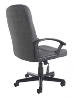 Chaise de bureau en tissu pour réunions et conférences, réglable en hauteur, pivotante, ergonomique, chaise de direction