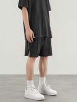 Short OEM Long Drop Shipping FOG Stock Pantalons courts en coton avec fermeture éclair pour hommes