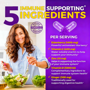 Kapsul suplemen kesehatan dukungan <span class=keywords><strong>Vitamin</strong></span> 120 hitungan untuk dewasa - Product Image 3