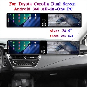 Reproductor Estéreo para Auto <span class=keywords><strong>Android</strong></span> con Pantalla Dual OLED de 24.6 Pulgadas, DSP, GPS, para Corolla y Corolla Cross 2017-2025, Panorama 360, 8 Núcleos, Carplay, 4G - Product Image 2