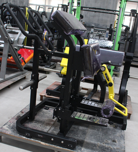 Machine à flexions de cuisses debout professionnelle, robuste, charge par disques 150 kg, équipement d'entraînement de force pour l'isolement des ischio-jambiers - Product Image 4