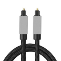 Câble audio numérique optique SPDIF Toslink noir de haute qualité 1m 2m 3m 5m 10m 20m pour barre de son home cinéma