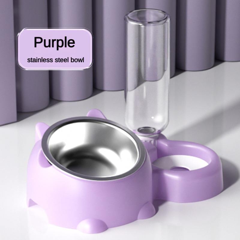 Purple [Stainless Steel Bowl]