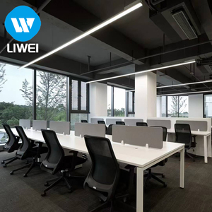 Scrivania da Ufficio Ergonomica Moderna in Legno LIWEI con Archiviazione Modulare per 2-8 Persone, Design <span class=keywords><strong>Open</strong></span> Space per Uso Commerciale - Product Image 1