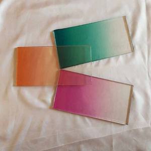 Produsen Kaca Gradien Kaca Seni Berkabel Kustom/4 + 4 Kaca Laminasi Temper Ganda - Product Image 1
