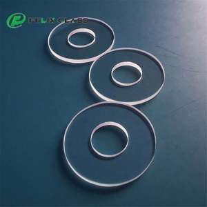 Ventanas de Sílice Fundida FELIX Corning 7980 Grado 0F Importadas de Grado Óptico con Orificio Central - Product Image 2