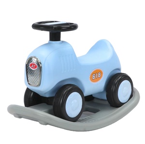 مناسبة ل 1-<span class=keywords><strong>3</strong></span> عاما الصغار ، الرباعي التواء سيارات ، البلاستيك ألعاب الأطفال ، اثنين في واحد كراسي هزازة - Product Image 2