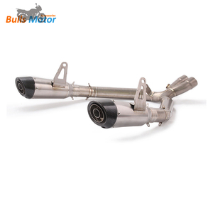 Système d'échappement complet pour moto sous le carénage pour <span class=keywords><strong>Kawasaki</strong></span> Z1000 2010 - 2021 Z1000SX 2010 - <span class=keywords><strong>2019</strong></span> en alliage de titane - Product Image 6