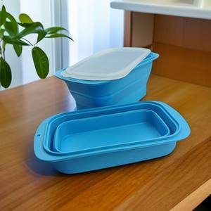 Kelutd Vente en gros : Moule à glace en silicone écologique avec couvercle inclus, facile à utiliser, plateau pliable personnalisable de 3600 ml avec logo sur mesure - Product Image 6