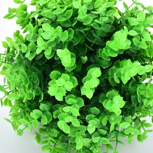 Cao bạch đàn Milan nhựa nhân tạo cỏ bóng màu xanh lá cây thực vật Bóng nhà vườn trang trí cửa sổ đường hướng dẫn cửa hàng trang trí nội thất - Product Image 5