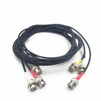 Kabel Koaksial Berkualitas Tinggi Rendah Kehilangan Daya LMR300 LMR400 LMR500 LMR600 50/75 Ohm RG58 RG59 CCTV CATV Model Xd-00001 Cat 1