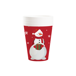 DAMAI Artículos para Fiestas Navideñas, Platos de Papel de Papá Noel, Servilletas, Decoraciones Desechables para Mesa de Fiesta con Diseño de Gnomos Navideños - Product Image 4