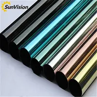 Window film manufacturer one way vision privacy protection building window decor stickers foil tinted reflective solar film