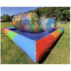Rueda Acuática Inflable Gigante, Capacidad <span class=keywords><strong>para</strong></span> 2-5 Personas, Bola <span class=keywords><strong>de</strong></span> Hámster Humana <span class=keywords><strong>para</strong></span> Deportes Acuáticos, Juguetes Inflables <span class=keywords><strong>para</strong></span> Piscina o Lago - Product Image 1