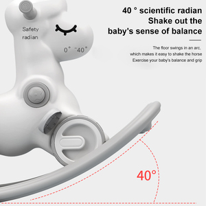 متعددة الأغراض طفل ركوب لعبة الحصان ركوب على <span class=keywords><strong>2</strong></span> في 1 مشاية للأطفال جميل الكرتون الأزرق الأخضر الاطفال البلاستيك هزاز الحصان - Product Image 3