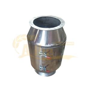 Forte tamburo a magneti permanenti per la separazione magnetica della conduttura rimozione efficiente di ferro in acciaio inox parti di macchine per la lavorazione degli alimenti - Product Image 4