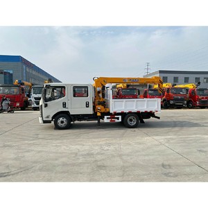รถเครนติดรถบรรทุก JMC 2 แถว 4x2 บูมยืดหดได้ ราคาโรงงาน พร้อมขาย - Product Image 2
