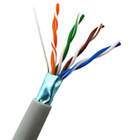 Câble vocal multipaire CCA Cat5e 25 50 100 paires UTP FTP pour la télécommunication
