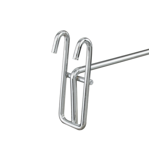 Cửa hàng phổ biến siêu thị bán lẻ Treo Kim Loại slatwall hiển thị Pegboard Kệ Giá móc hiển thị phụ kiện - Product Image 4