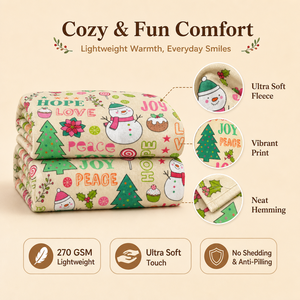 Selimut Flanel Lembut Custom Print Grosir Pabrik, Selimut Lempar Kartun Lucu untuk Tempat Tidur Anak dan Sofa - Product Image 5