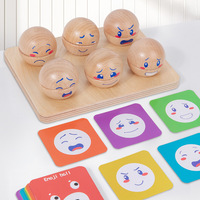 Juegos de Pelota con Expresiones Faciales Cambiantes, Educación Temprana para Niños, Juguetes Interactivos para Padres e Hijos