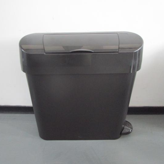 2021 22L Pedal Feminine Bin Garbage Can Waste Bin Pedal Bin Trash Plastic With Hidden Liner