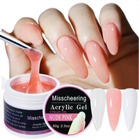Nouveau Gel Constructeur pour Ongles de Haute Qualité 60ml, Gel Acrylique à Extension Rapide, Durcissement UV, Vernis Gel Professionnel pour Usage Domestique et en Salon DIY