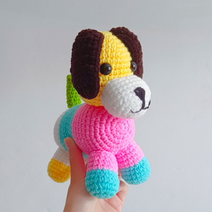 Juguetes de Animales Tejidos a Crochet Personalizados para Niños, Regalos Hechos a Mano, Muñecos Amigurumi de Lana, Llaveros - Product Image 4
