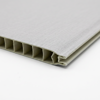 Panel de Techo de PVC Impermeable de 60 cm, Placa de Techo de Plástico Ignífuga de 600 mm, Fácil Instalación, Paneles de Techo de PVC para Interiores para Proyectos