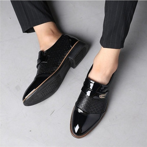 Scarpe da <span class=keywords><strong>uomo</strong></span> alla moda da <span class=keywords><strong>uomo</strong></span> scarpe Oxford a punta classica formale <span class=keywords><strong>elegante</strong></span> da sposa per gentiluomo - Product Image 5