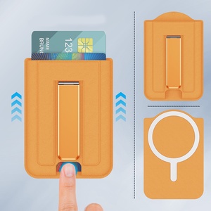 Tarjetero para Teléfono Móvil, Soporte Magnético Resistente para Teléfono, Cartera para Tarjetas de Crédito, Cartera de Bolsillo para iPhone y Teléfonos Múltiples - Product Image 1