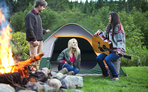 Tente <span class=keywords><strong>de</strong></span> <span class=keywords><strong>camping</strong></span> 2-4 personnes, 4 saisons, imperméable, coupe-vent, en nylon, avec bâche <span class=keywords><strong>de</strong></span> protection, installation facile - Dôme portable pour <span class=keywords><strong>le</strong></span> <span class=keywords><strong>camping</strong></span> - Product Image 5