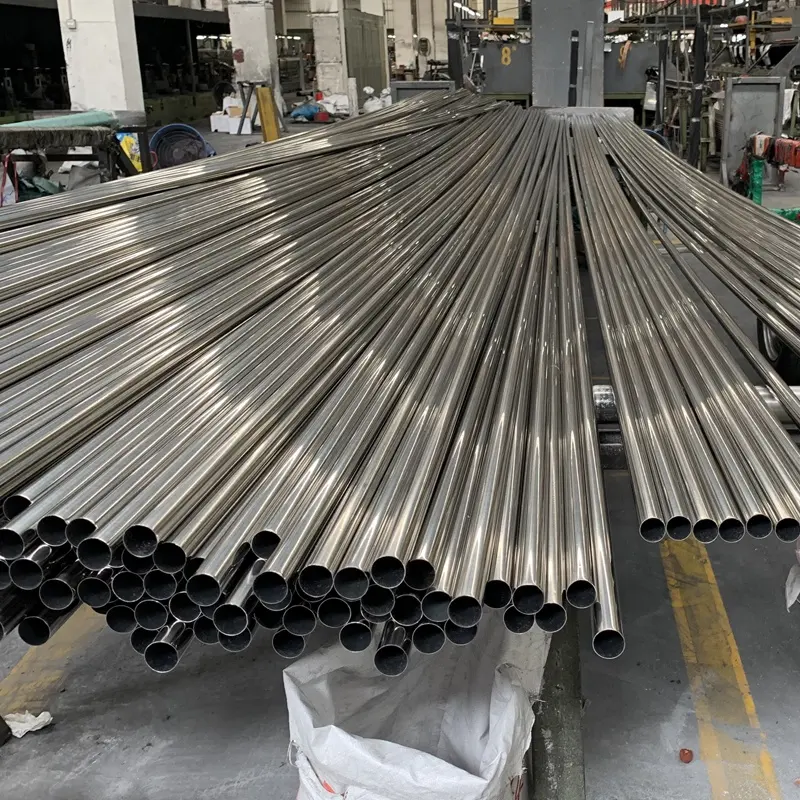 SANON Foshan Inox 304 Manufacturer ASTM A554 Erw Welded Decorative Tube Polished 201 Grade Stainless Steel Pipe 304L