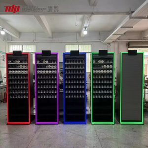 Muebles de Exhibición para Tienda de Tabaco Personalizados de Fábrica TERMEIN, Estante de Exhibición de Metal, Exhibidor de Cigarrillos con Luces LED para Tienda de Tabaco - Product Image 5