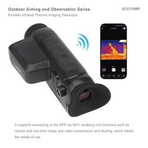QCNV QCx318MR Monoculaire thermique de télémétrie laser de haute précision Résolution 400*300 Portée thermique Usine Vente en gros OEM/ODM - Product Image 4