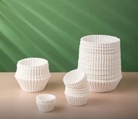 Papier de cuisson pour muffins jetable résistant aux hautes températures, de qualité alimentaire, OEM