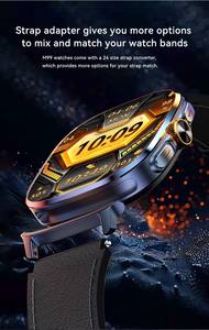 ساعة ذكية M99 4G LTE موديل 2024 بشاشة AMOLED كبيرة ملونة، مقاومة للماء IP67، مع واي فاي وGPS وشريحة اتصال، متوافقة مع أندرويد وiOS، مع حزام سيليكون ومغناطيسي - Product Image 3