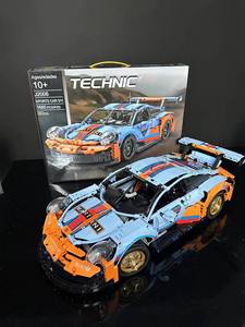 Super voiture blocs de construction bricolage <span class=keywords><strong>jouets</strong></span> de course compatibles avec l'assemblage transfrontalier GT modèle RC briques pour le thème du transport - Product Image 3