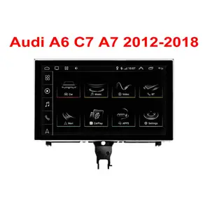 Android 11 Auto Radio Multimedia Dvd-speler Draadloze Carplay Voor Audi A6 2012-2018
