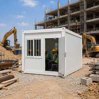 Maison conteneur pliable de type Z à construction rapide, bâtiment modulaire préfabriqué pour bureau temporaire