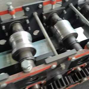 High Quality Fully Automatic Warehouse Rack Storage Upright Post Roll Forming Machine Gear Motor Core Components for Roof Use - Product Image 3