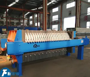 Efficient recessed squeezing filter press for aluminium concentrate dewatering