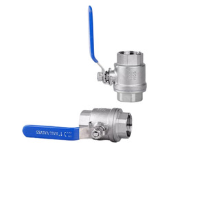 Robinet à boisseau sphérique en acier inoxydable 304 personnalisé, 2 pièces, 1/2\"-1\" - Filetage intérieur/extérieur DN15-DN25 - Product Image 5