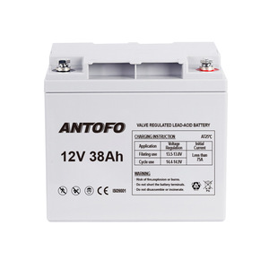 Antofo วาล์ว38Ah 12V ควบคุมแบตเตอรี่ตะกั่วกรดที่เก็บพลังงานแสงอาทิตย์ VRLA - Product Image 1