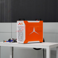 Nettoyeur laser à fibre 300W pour l'industrie électrique, sans eau, sans produits chimiques, sans risque de court-circuit, utilisation à une main, boîtier en tôle, élimination de la rouille