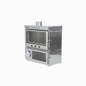 Poêle de <span class=keywords><strong>tente</strong></span> en acier inoxydable de vente chaude-Conception <span class=keywords><strong>à</strong></span> double paroi avec four <span class=keywords><strong>à</strong></span> pizza <span class=keywords><strong>pour</strong></span> les tentes de camping et de sauna d'hiver - Product Image 2