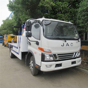 Carro Attrezzi JAC 4X2 a 6 Ruote con Verricello da 4 Tonnellate, Capacità di Traino 5 Tonnellate, Camion di Recupero Stradale Cinese in Vendita - Product Image 6