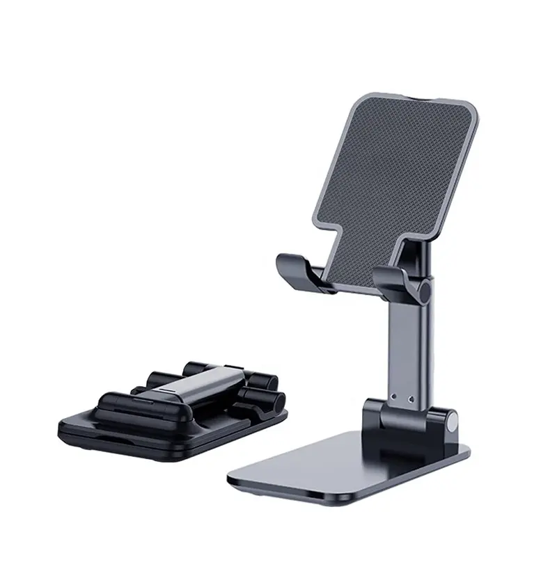 Vendas quentes Portátil Desktop Stand Suporte Dobrável Do Telefone Celular Mesa Ajustável Titular Do Telefone Móvel Para Uso Do Telefone Desktop