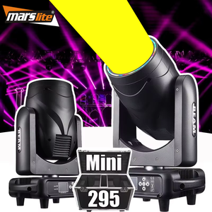 Mini Beam 295 Moving Head Beam Light con Anello Luminoso, Luce Scenica a Testa Mobile, Luci LED DJ con Anello Luminoso per Feste, Discoteche e Concerti - Product Image 1
